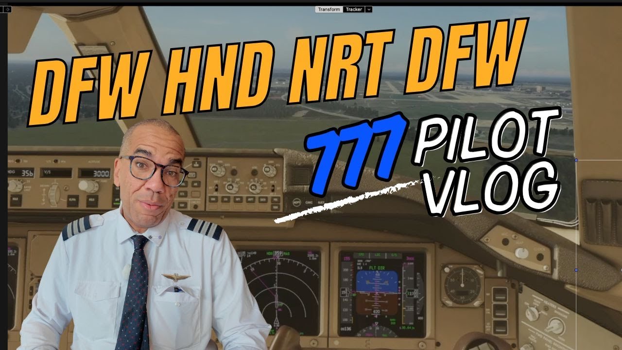 777 Pilot VLOG Deadhead to Haneda and fly back from Narita