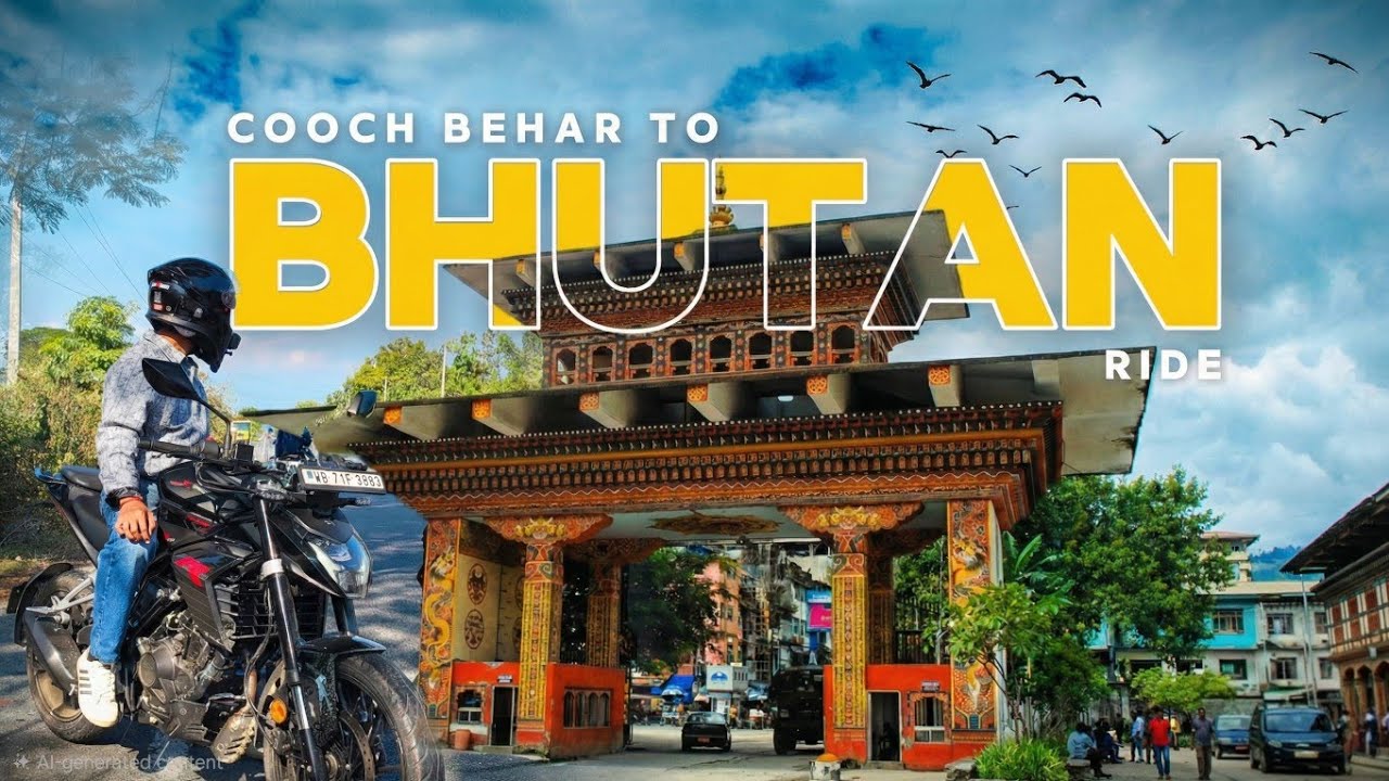 COOCH BEHAR TO BHUTAN UNFORGETTABLE JOURNEY ON MY HERO XTREME 250R | 🇮🇳🇧🇹  