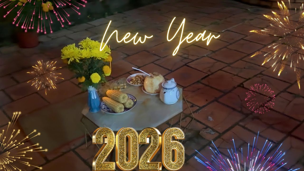 Đón giao thừa sang năm 2026 cùng gia đình | Thuận về vườn