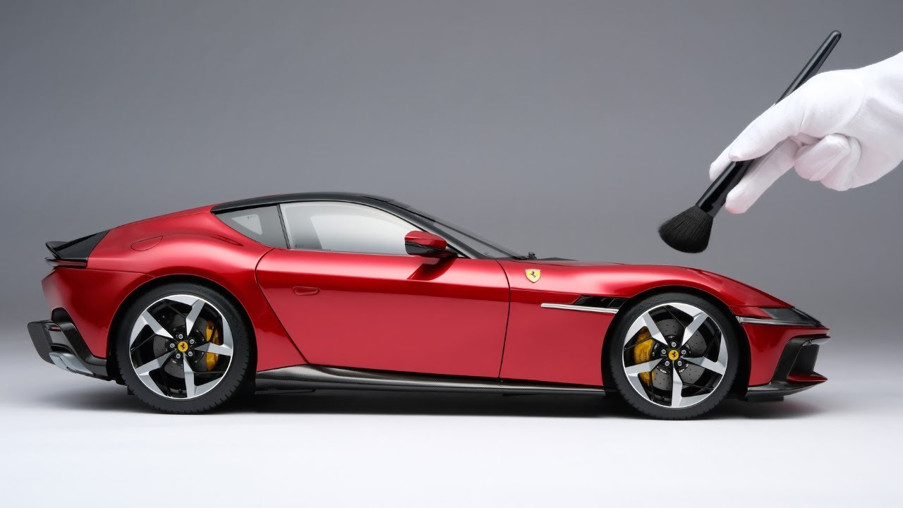 Handling Your Model: Ferrari 12Cilindri at 1:8 scale