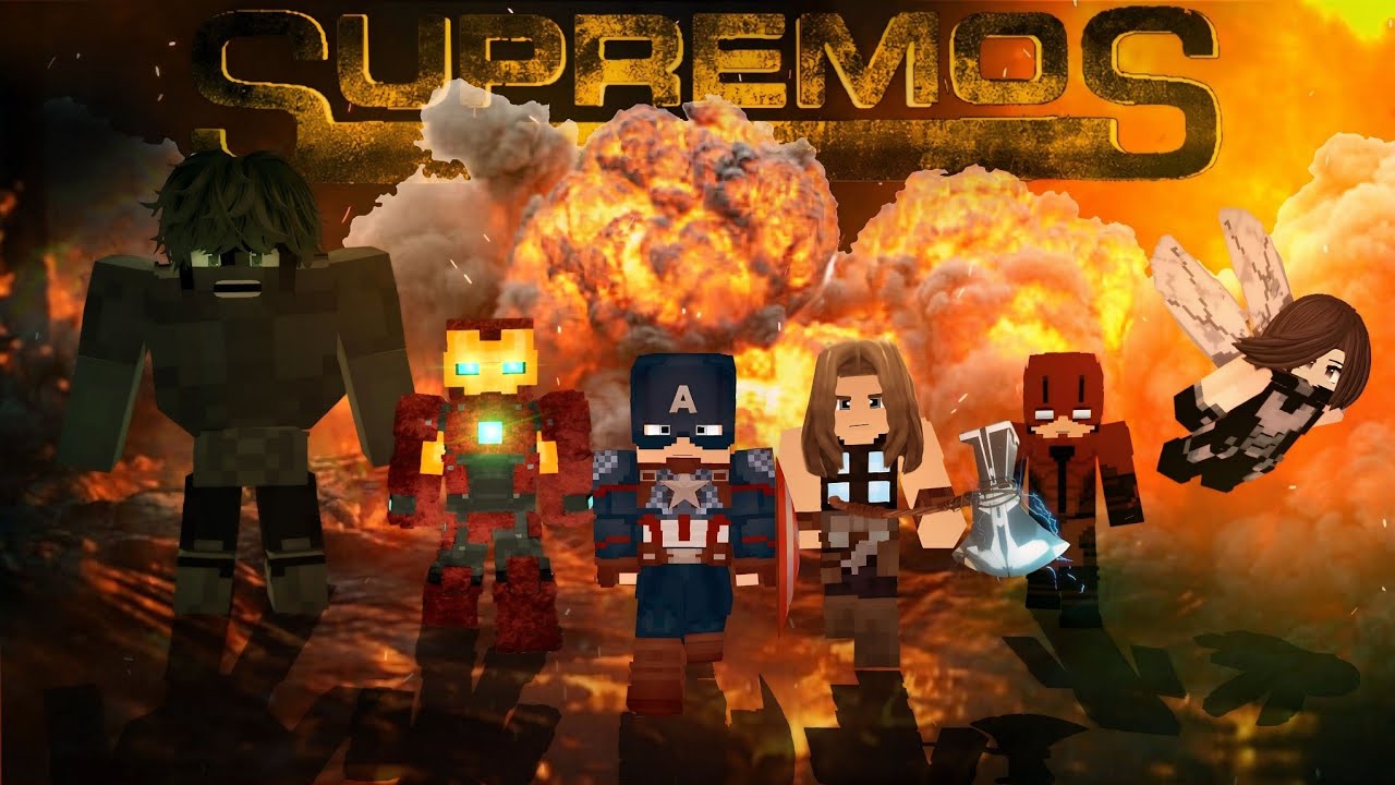MARVEL'S OS SUPREMOS - O FILME | Minecraft