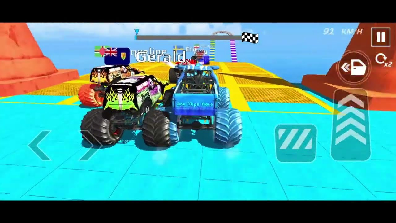 Extreme Monster Truck Mega Ramp Challenge 2026 | Insane Stunts & Epic Crashes!