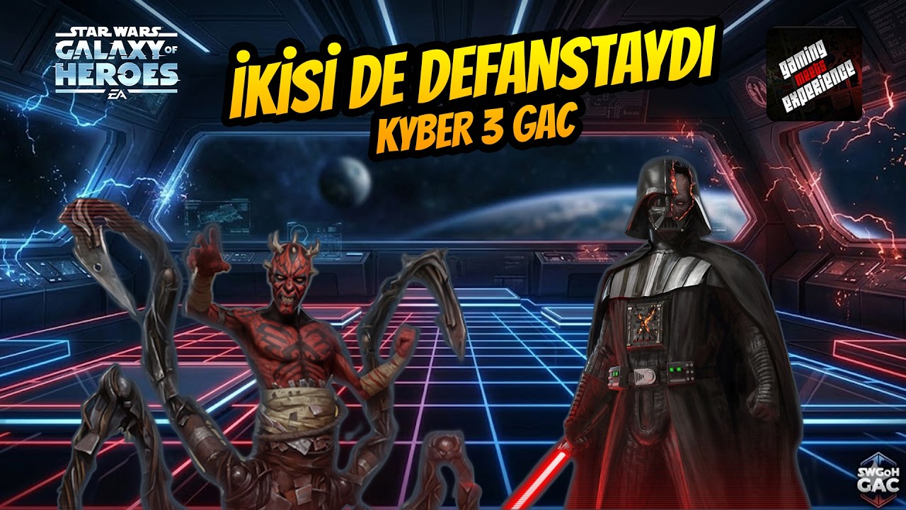 Maul (Hate-Fueled) & Darth Vader (Duel's End) Defansı! - Star Wars Galaxy of Heroes - SWGOH