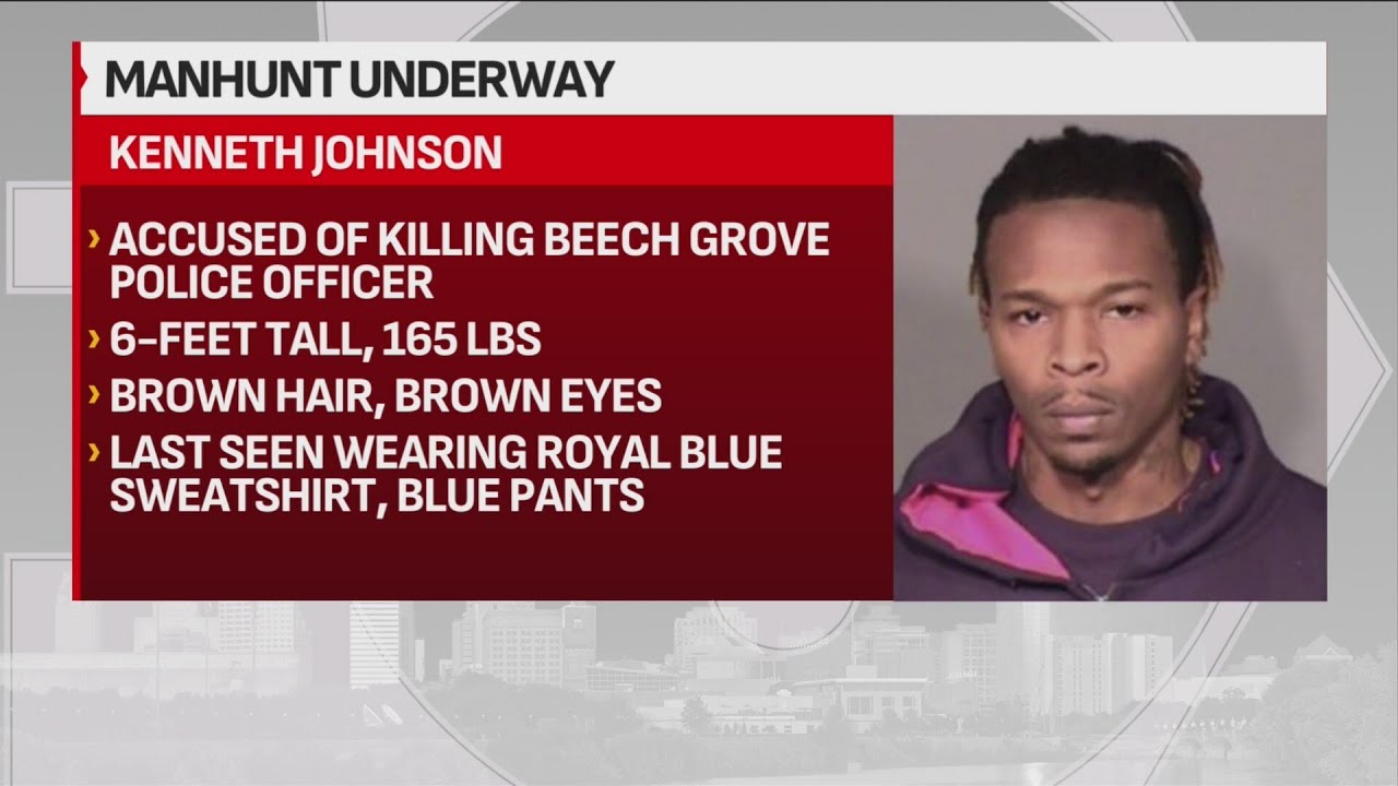 Search underway for armed man accused of killing Beech Grove police officer