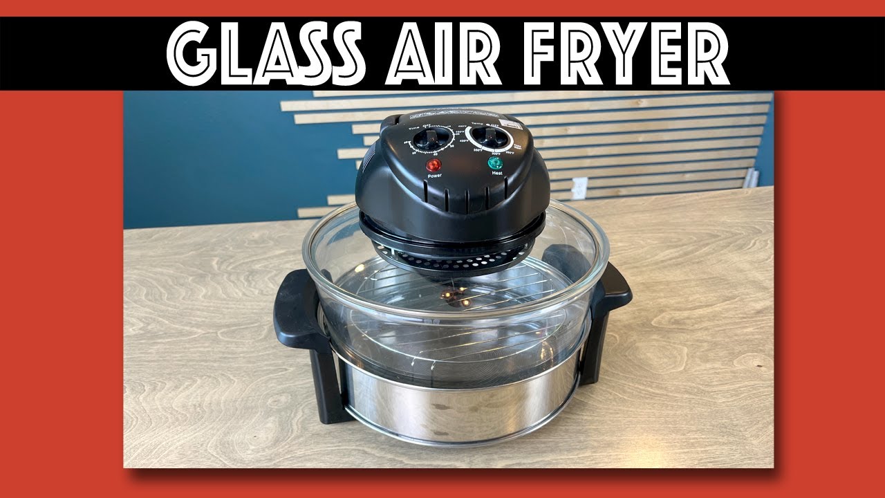 NutriChef Glass Air Fryer