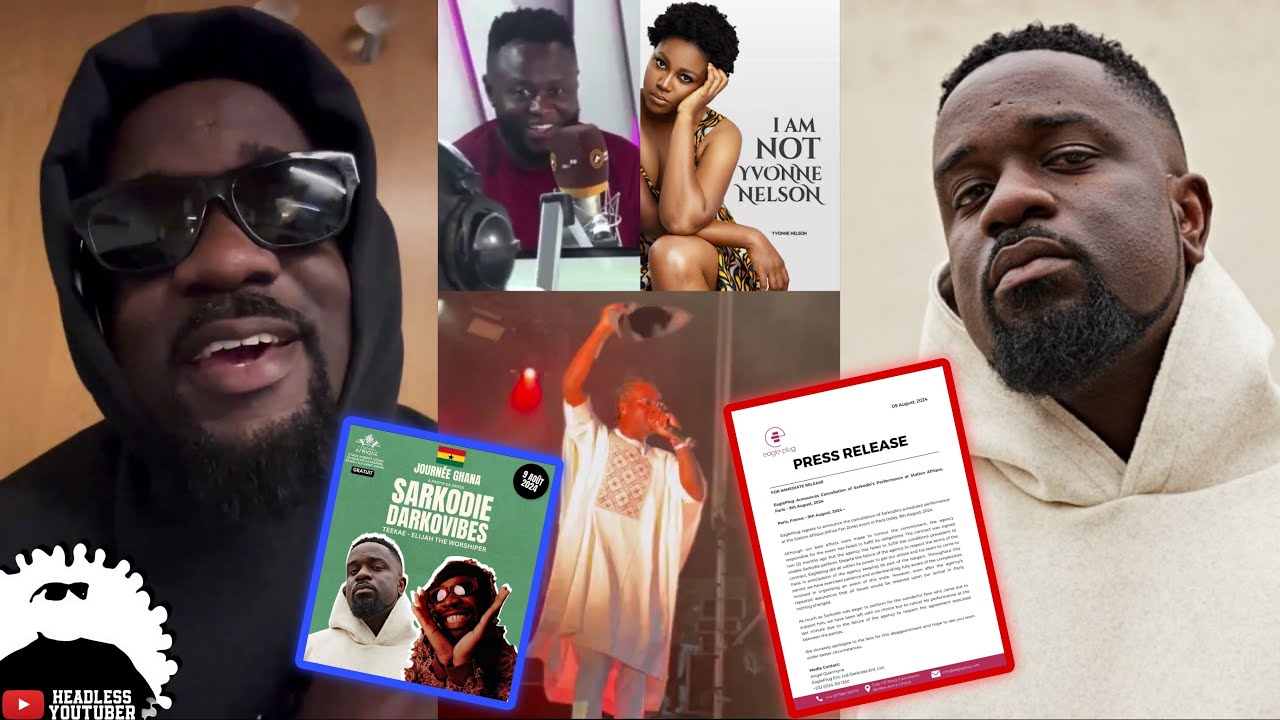 Why Sarkodie Cancelled his Africa Fan Zone Performance in Paris