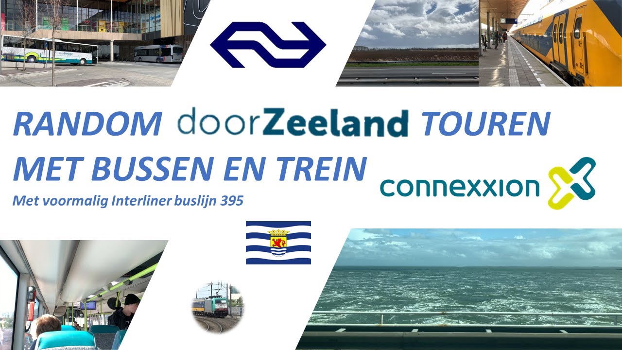 RANDOM op TOUR door ZEELAND met BUSSEN en TREIN #detreinreizigervlogt