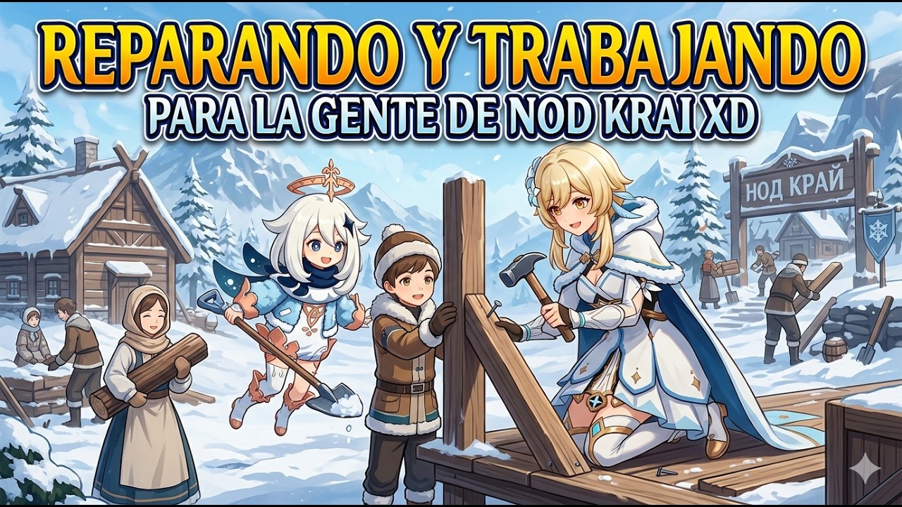 Genshin Impact temporada 9/#Cap8/A trabajar un poco xd