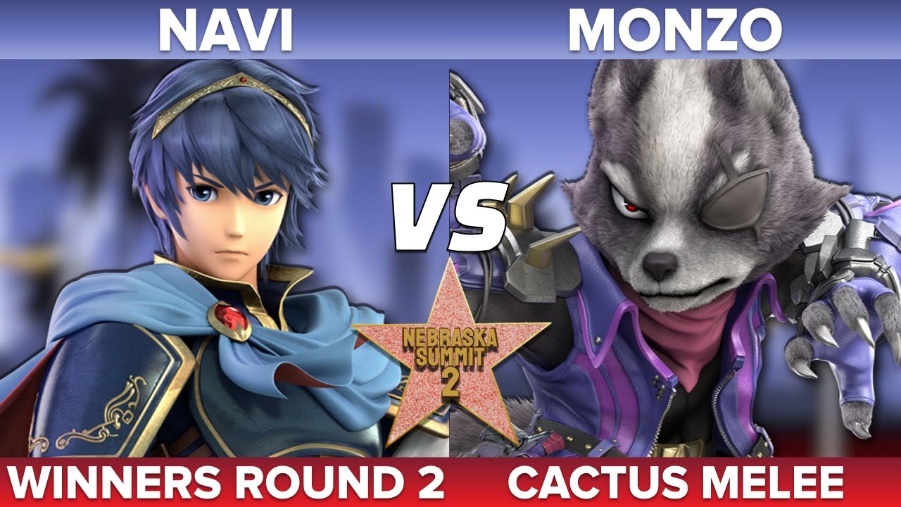 Nebraska Summit 2 - Navi (Random, Donkey Kong) vs Monzo (Random, Pikachu) - Cactus Melee