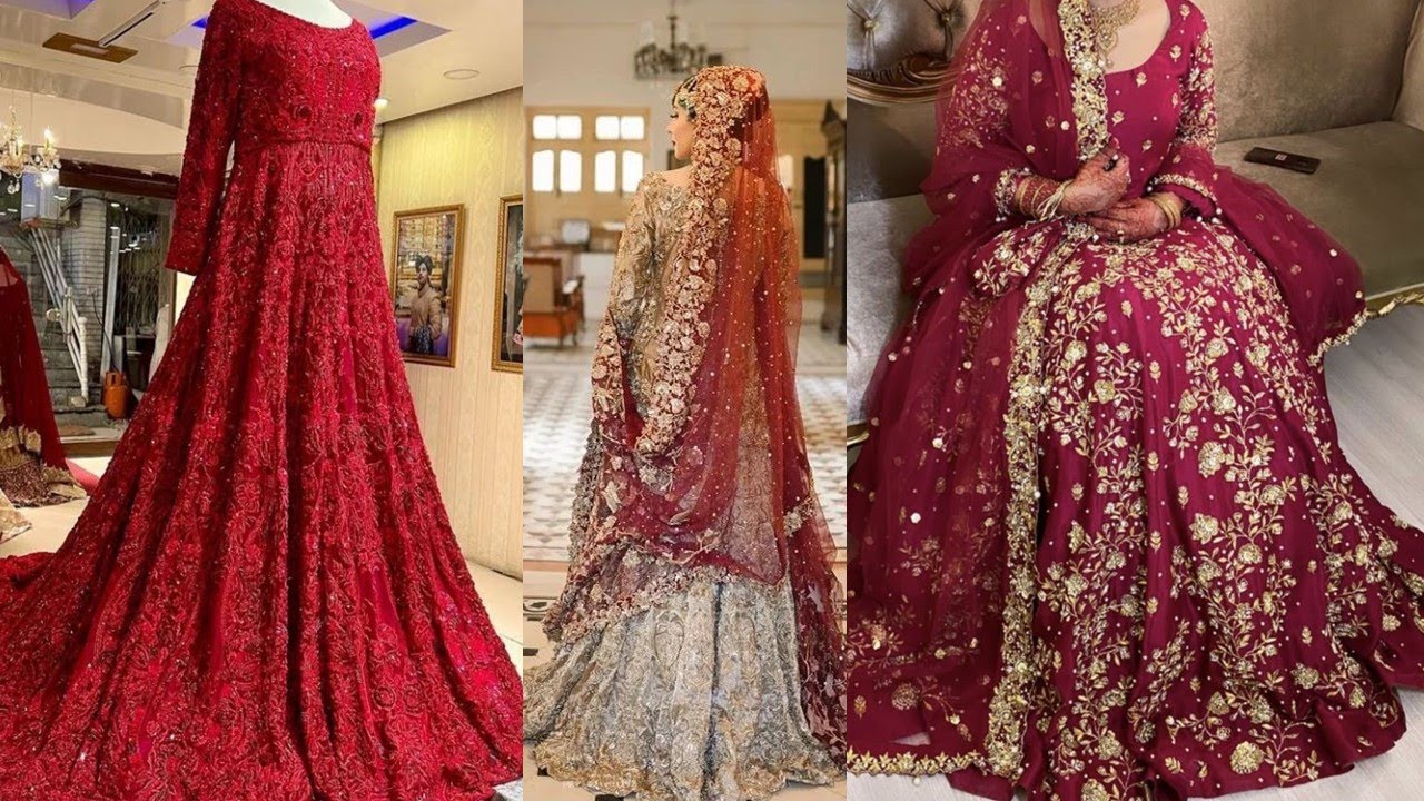 Latest Barat bridal dresses 2022 | Barat bridal dress trends | Red bridal outfits