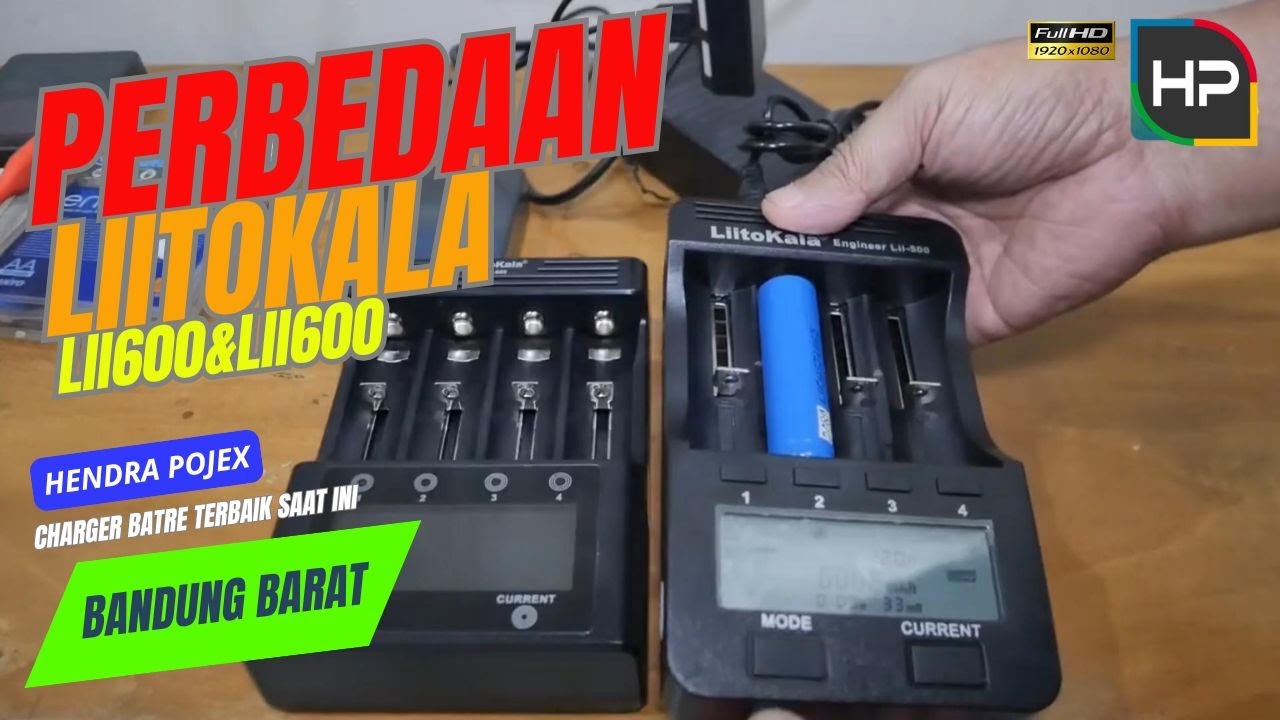 Perbedaan Liitokala Lii 600 & Lii 500 Charger Batre Terbaik Saat Ini