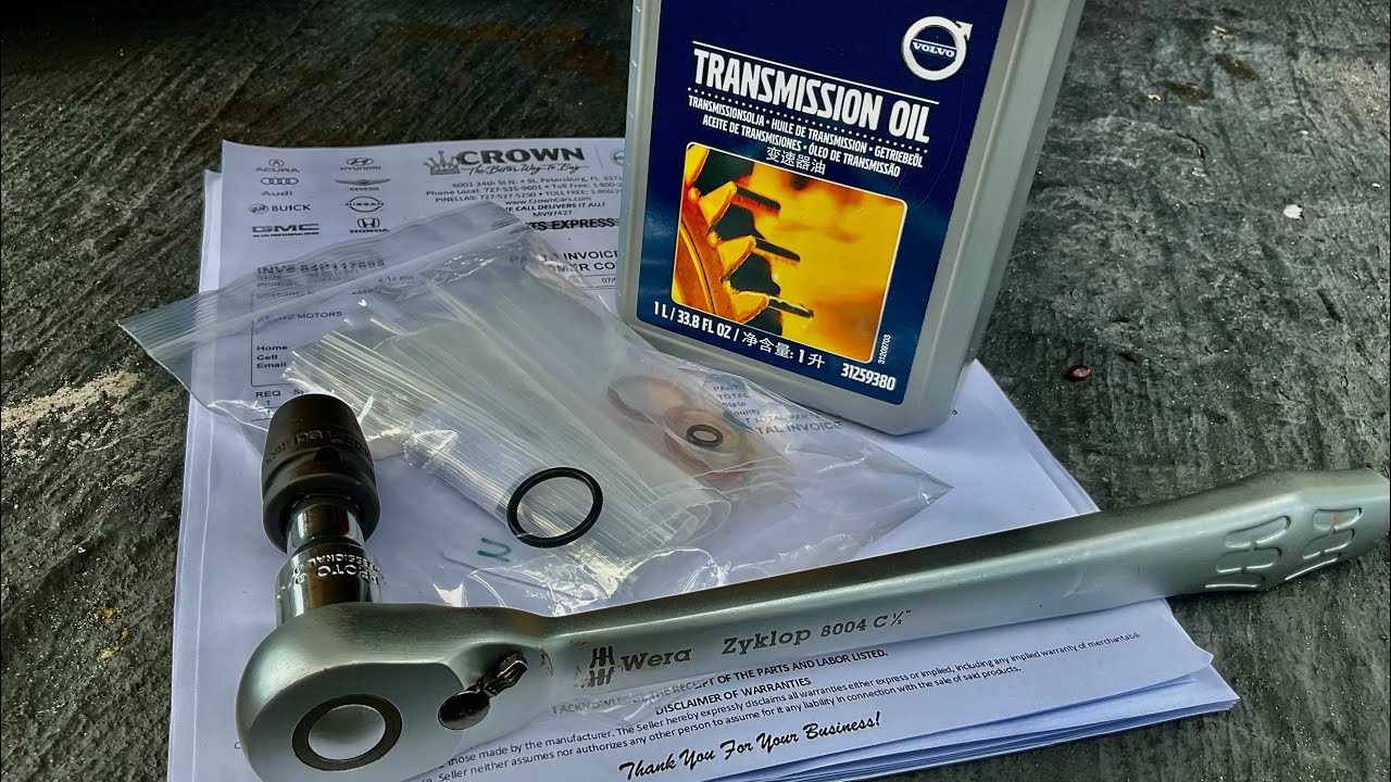 Volvo S60 V60 AWD P3 Rear Differential Fluid change in 8 minutes.