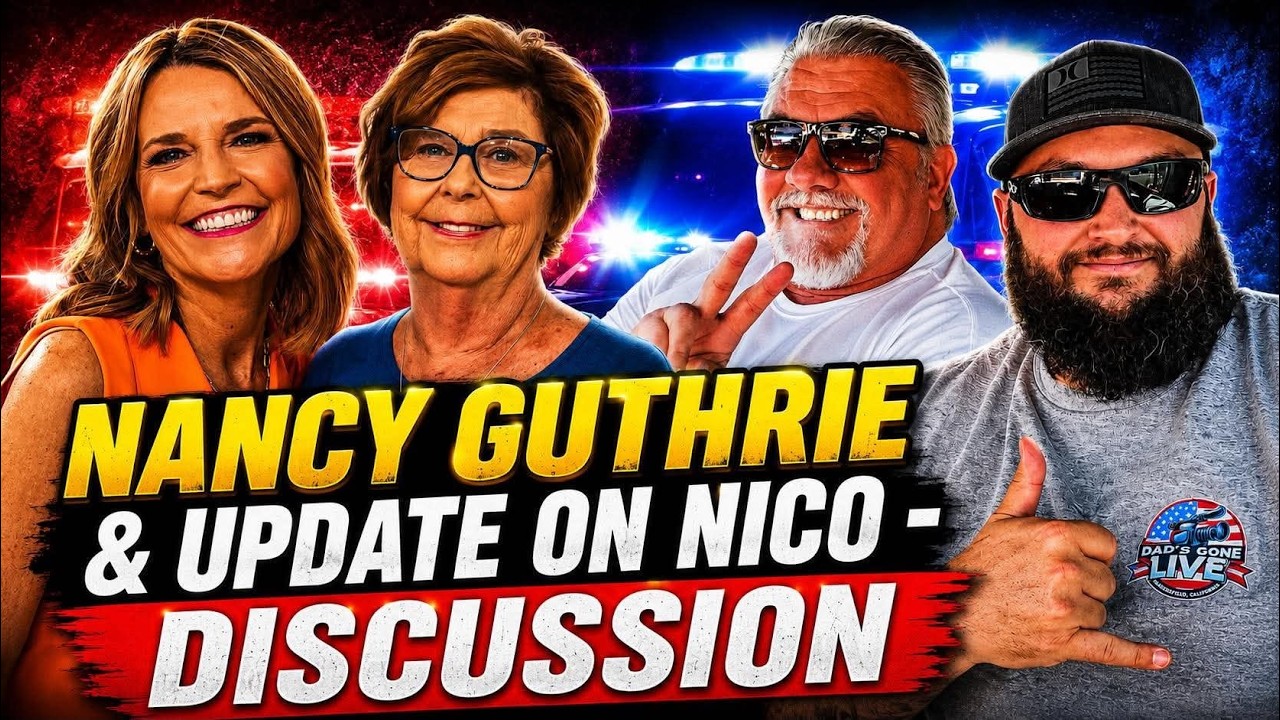 🔴LIVE - NANCY GUTHRIE & NICO UPDATE 07/07