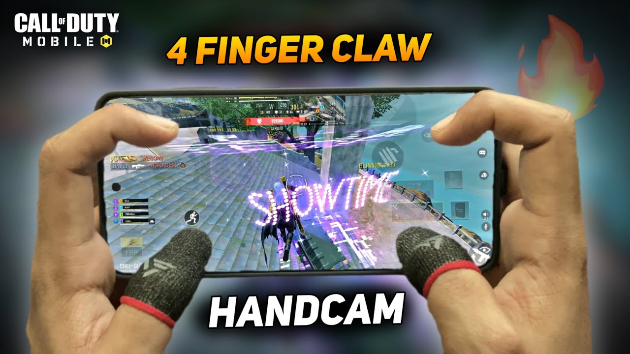 MOST INTENSE 4 FINGER CLAW + GYROSCOPE HANDCAM GAMEPLAY ON COD MOBILE ALCATRAZ TOURNAMENT MODE