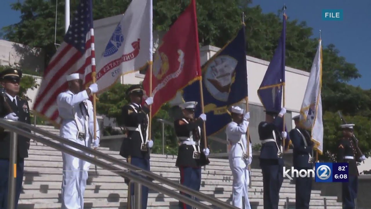 A salute to the troops at annual Veterans Day celebrations
