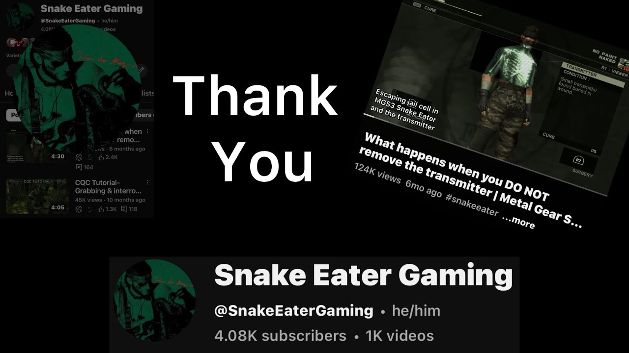 Thank you my YouTube audience :)