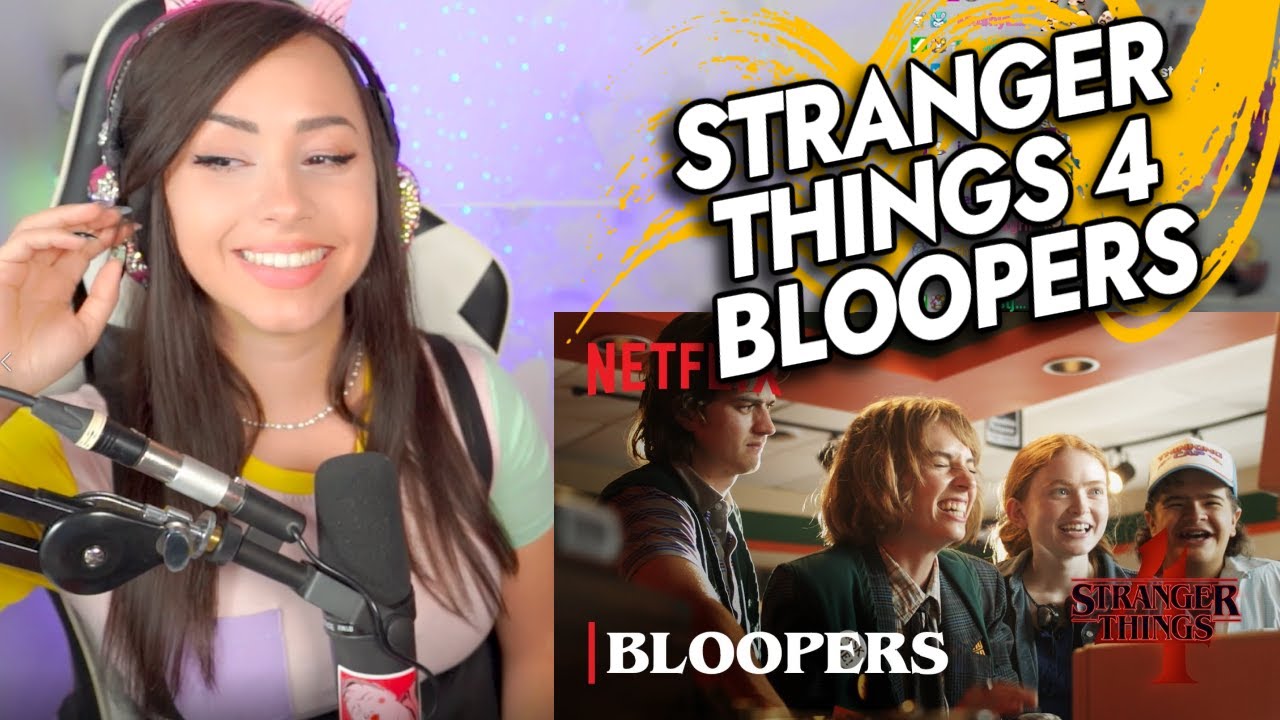 Stranger Things Season 4 Bloopers | Netflix - REACTION !!!