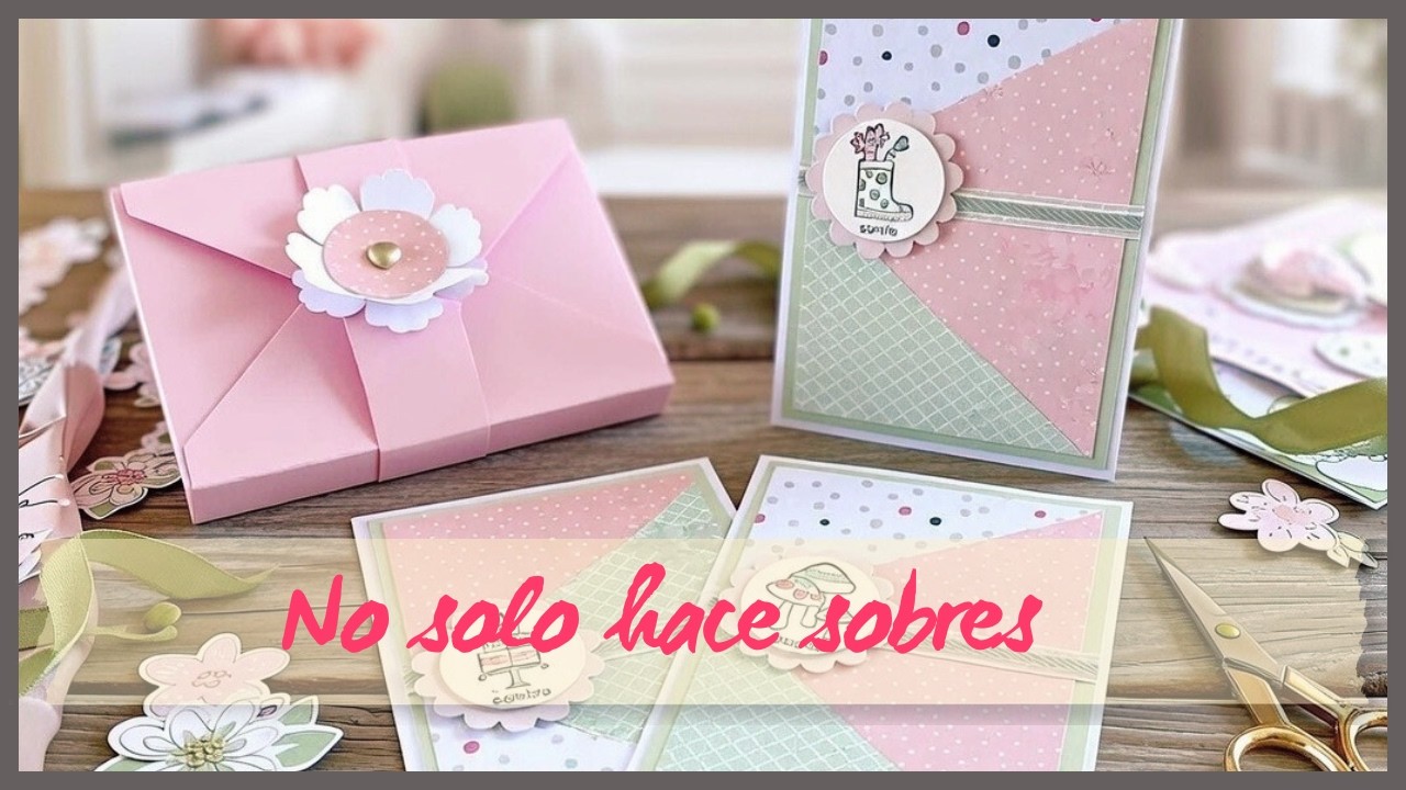 Cómo Hacer una Cajita Tipo Sobre con Envelope Punch Board | Tutorial Fácil