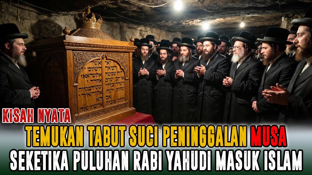 GEGER ❗ SETELAH TEMUKAN AYAT RAHASIA DI TABUT SUCI , PULUHAN RABI YAHUDI MEMUTUSKAN MASUK ISLAM