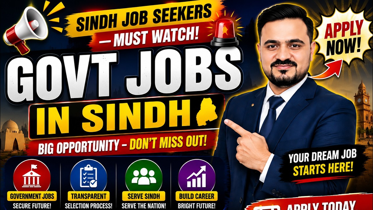 Sindh Govt jobs | 5 to 15 grade jobs | Sindh job portal SJP | Anti-Corruption Department Jobs 2026