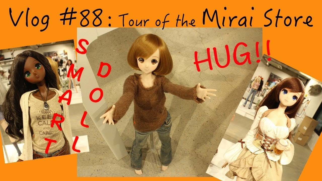 Tour of the Tokyo Mirai Store in Japan (Smart Dolls!) Vlog #88