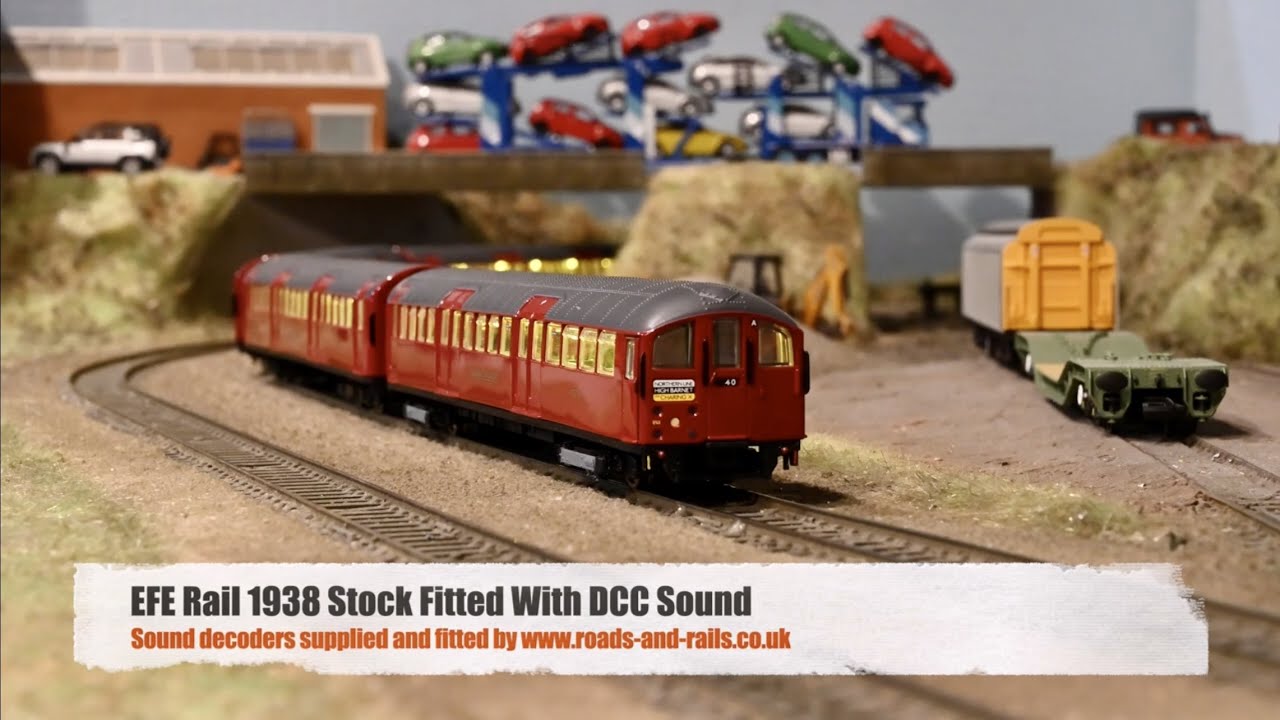 NEW! EFE Rail London Underground 1938 Stock With DCC Sound