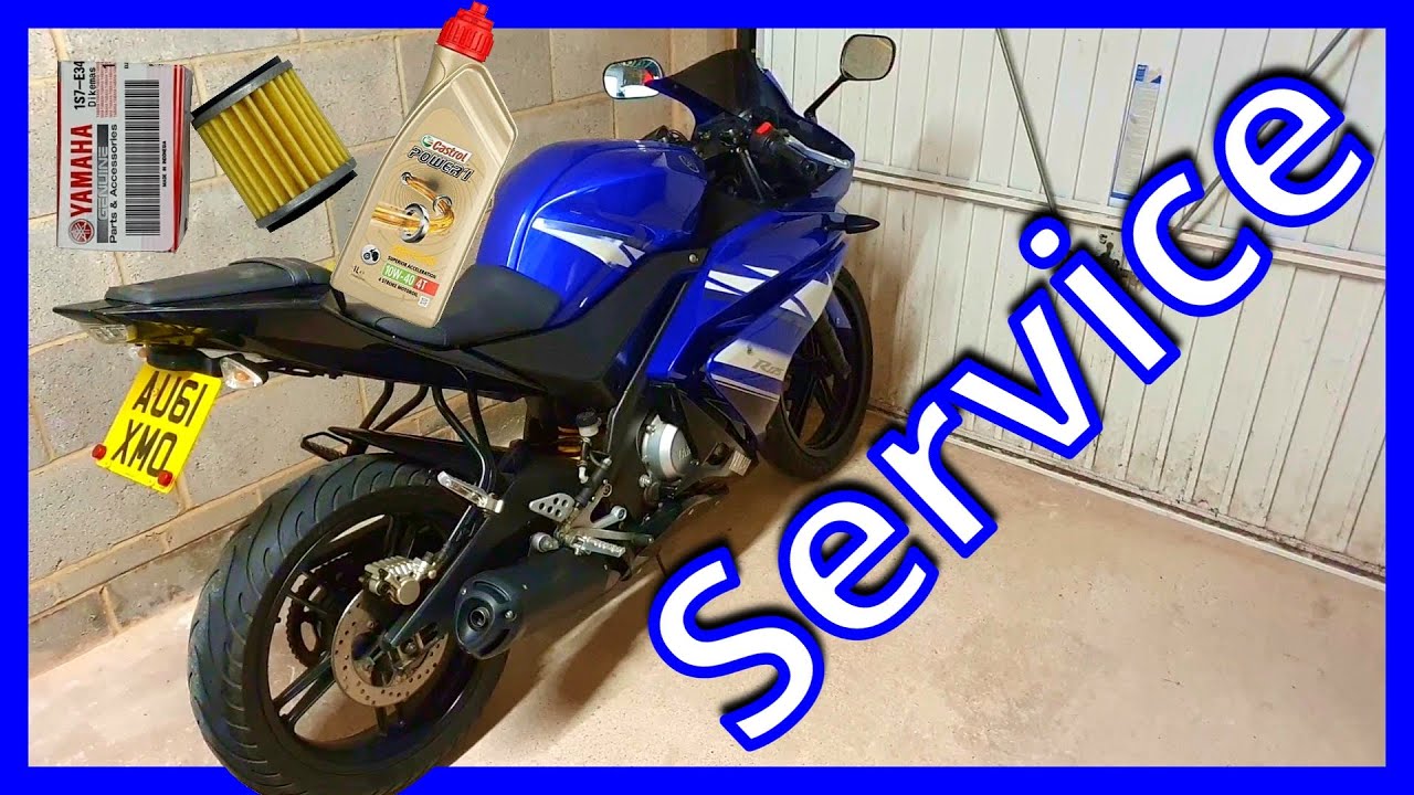 Oil & Filter Change (Yamaha YZF R125)
