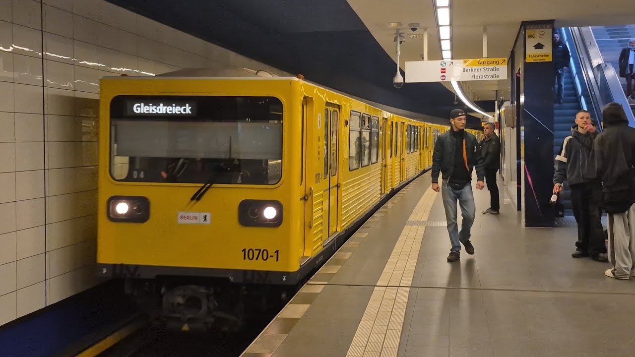 U-Bahn Berlin | Mitfahrt in der U2 von Pankow bis Gleisdreieck im GI/1E 1070-2