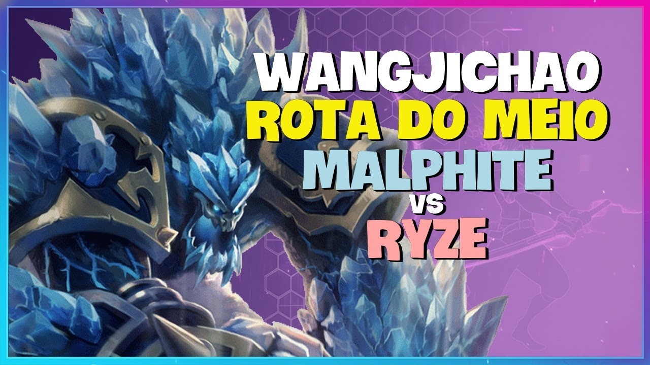 WangJichao prova por que Malphite Meio é imparável no Desafiante Chinês Legenda em Português