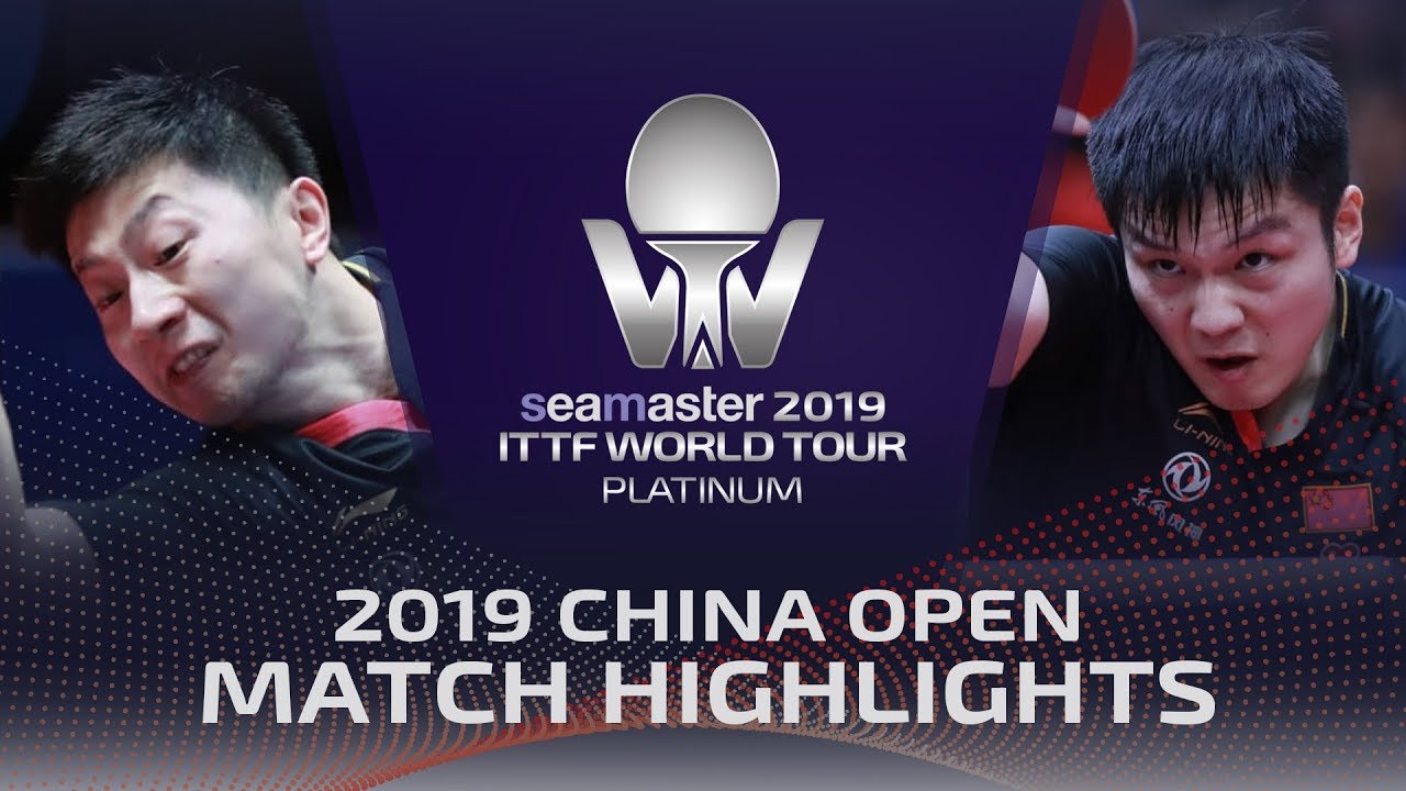 Fan Zhendong vs Ma Long | 2019 ITTF China Open Highlights (1/4)