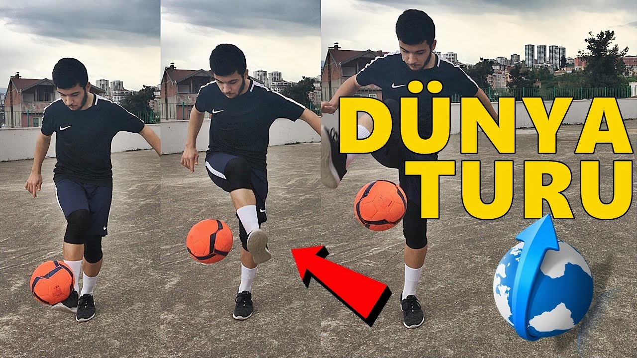 EN BASİT DÜNYA TURU HAREKETİ (Futbol Dünya Turu Nasıl Yapılır)