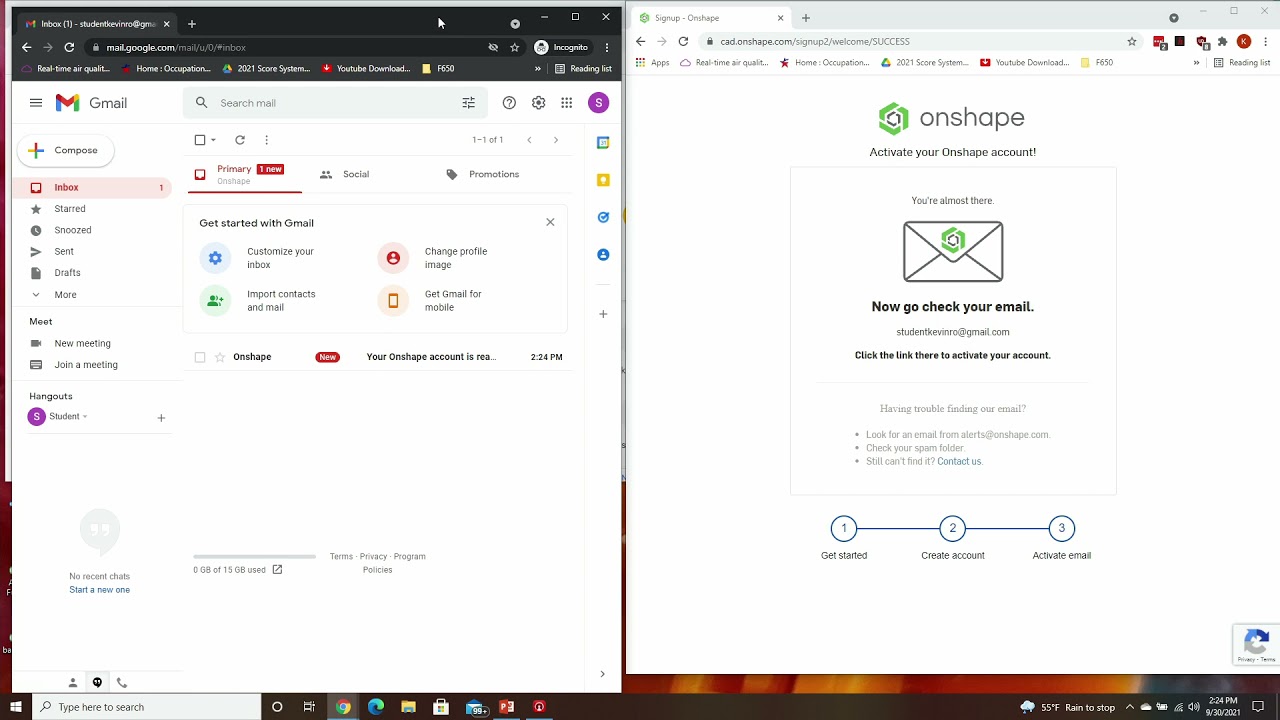 Onshape Tutorial Series #1 - Create your account
