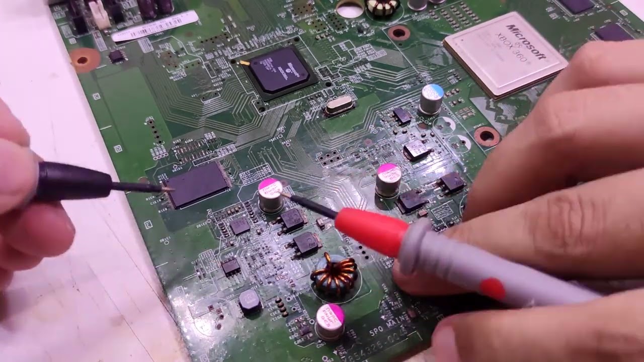 Reparando Xbox 360 em 1 minuto! Xbox 360 não liga e apaga led da fonte!