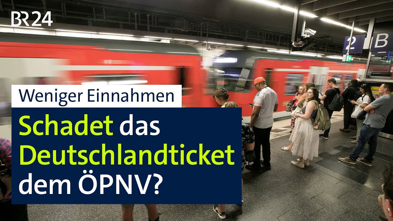 Weniger Einnahmen: Schadet das Deutschlandticket dem &Ouml;PNV? | BR24