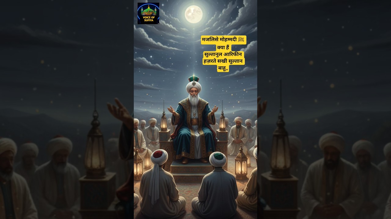 MAJLIS-E-MOHAMMADI ﷺ KYA HAI? – SULTANUL AARIFEEN HAZRAT SULTAN BAHOO (RA) KE AQWAL KI ROSHNI MEIN