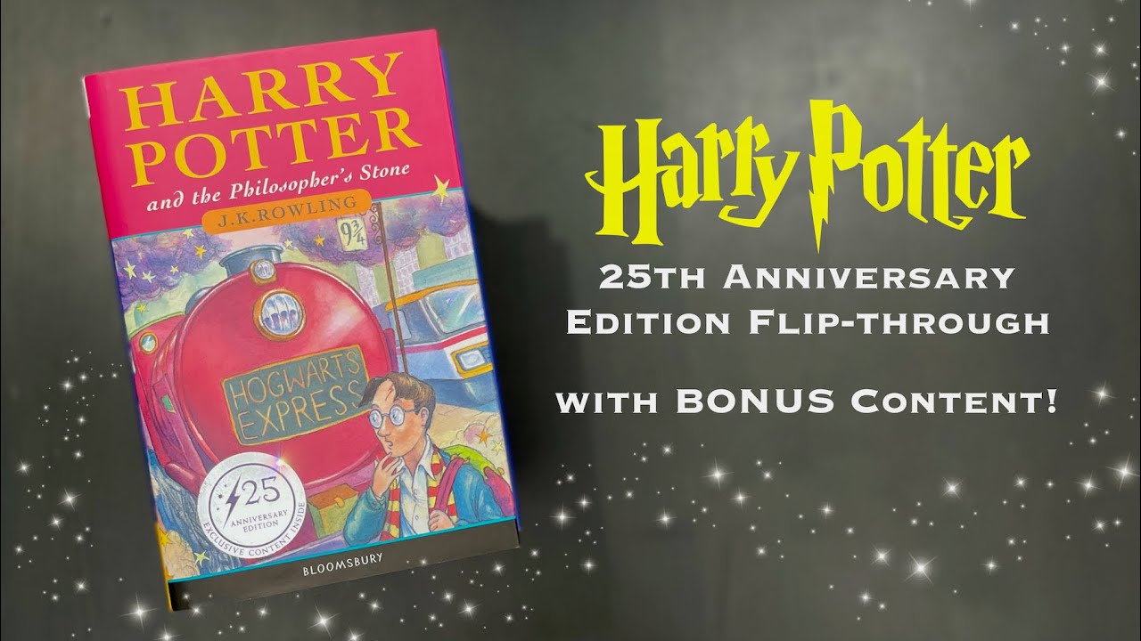 Harry Potter 25th Anniversary Edition Flip-Through with BONUS Content