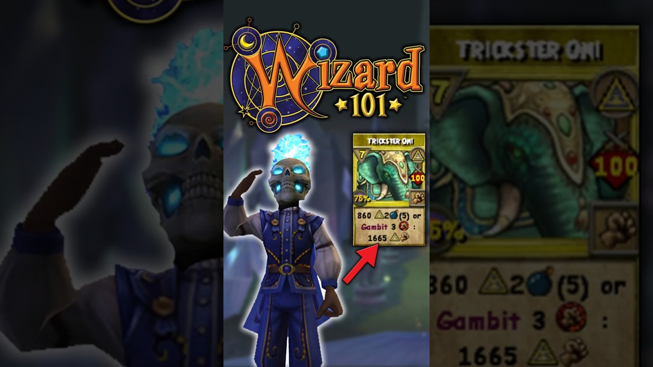 Wizard101 Level 170 Myth PvP: TRICKSTER ONI IS UNDERRATED?!