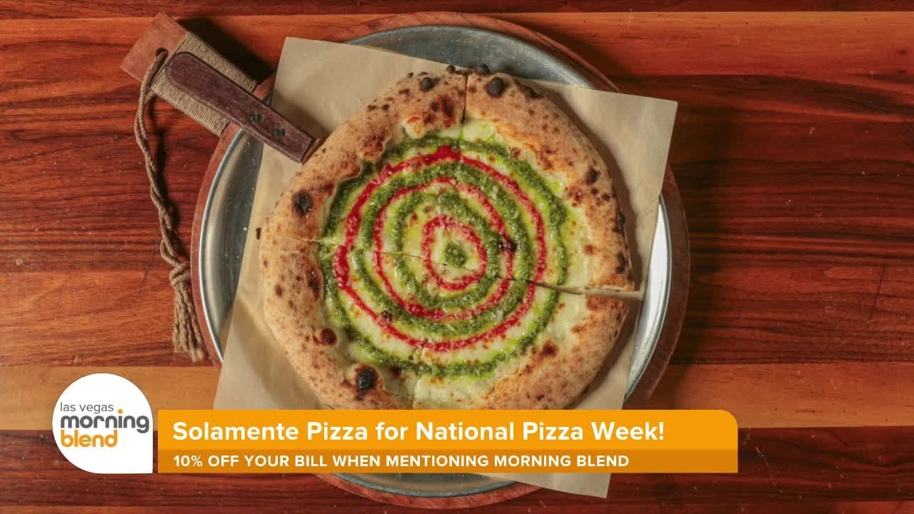 National Pizza Week: A Slice of Something Special at Solamente Pizza