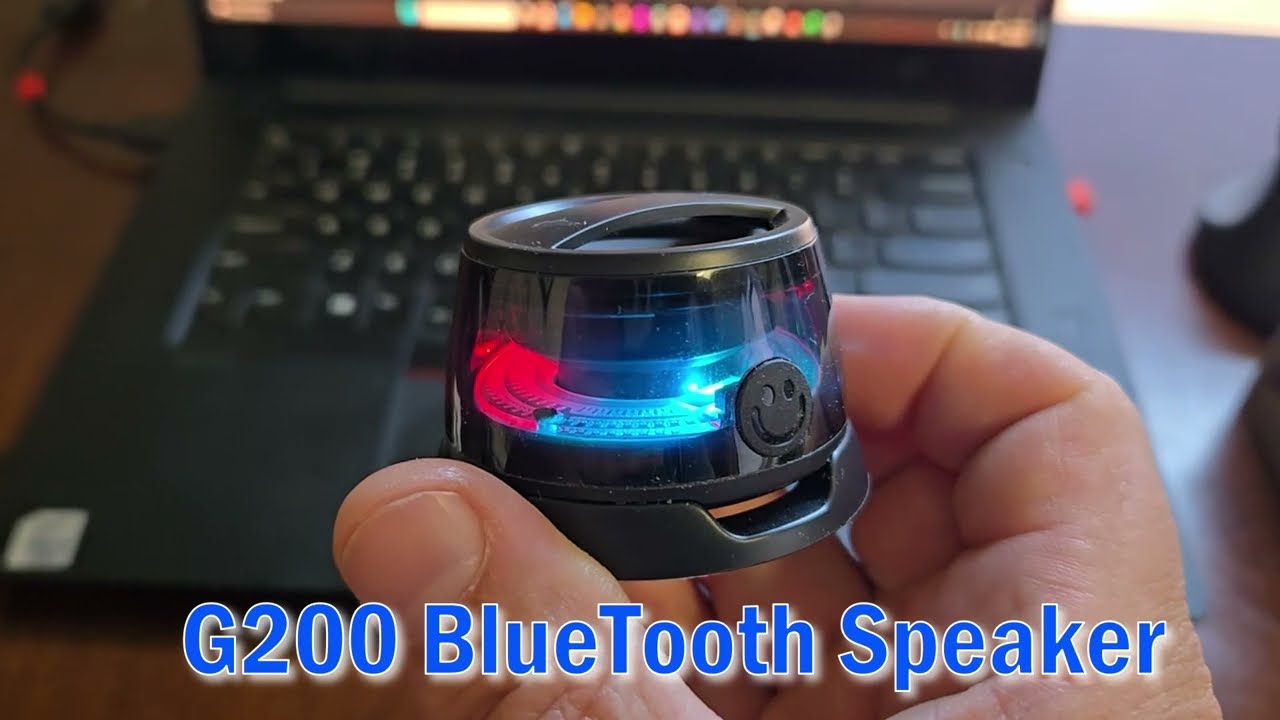 Magnetic G200 Bluetooth Speaker - a LOT of sound in a SMALL package!
