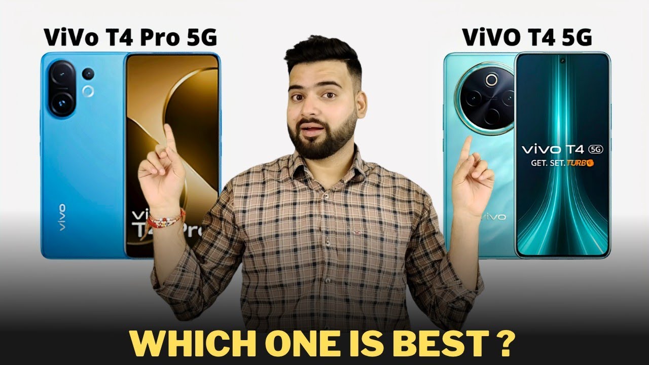 Vivo T4 Pro vs Vivo T4 - Full Comparison | Which One is Best ?🤔