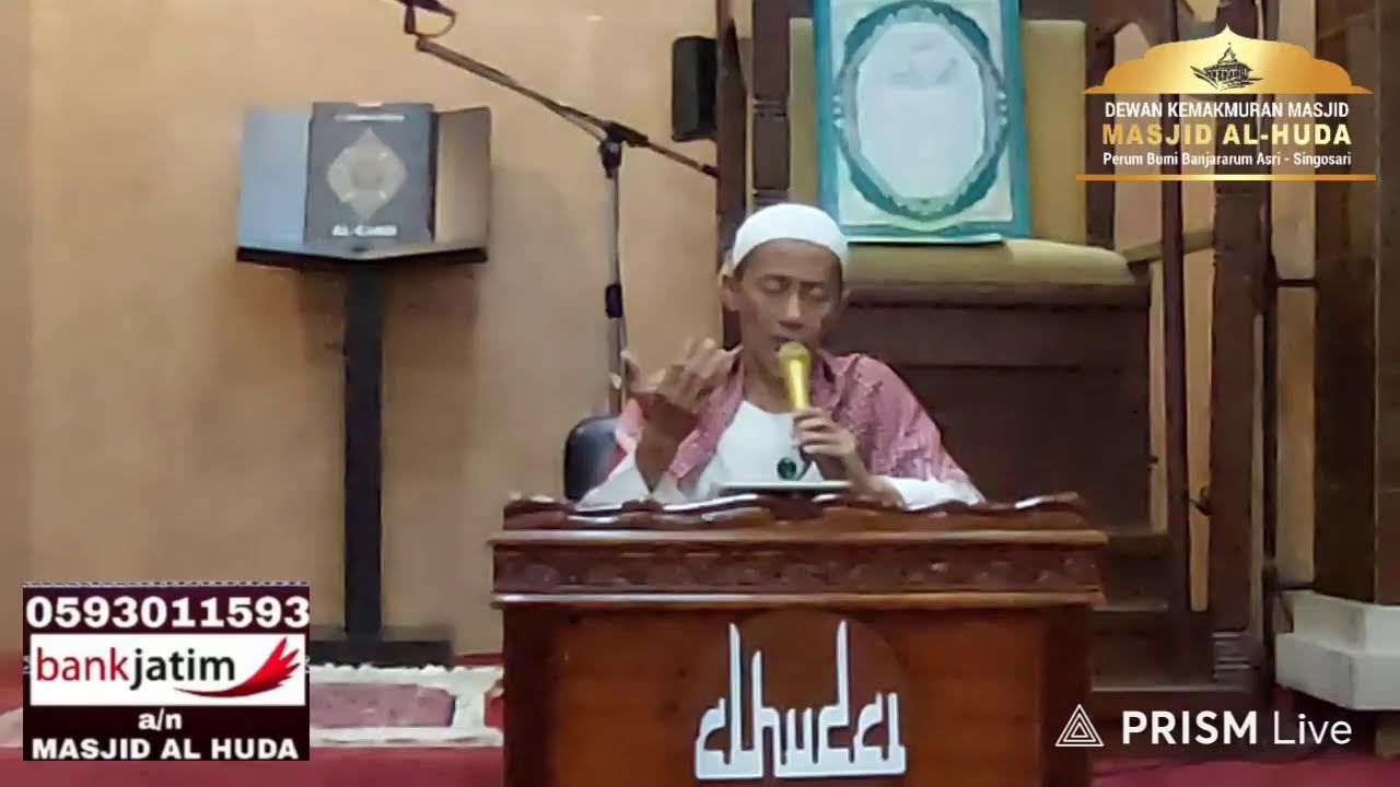 Kuliah Shubuh,  Jumat 20  Pebruari 2026