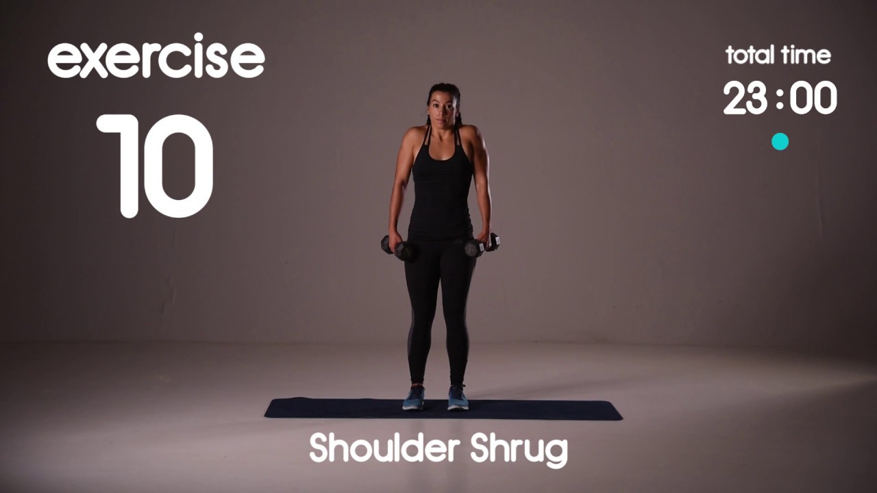 27 min Killer HIIT Shoulders and Cardio Workout - Quick Timers