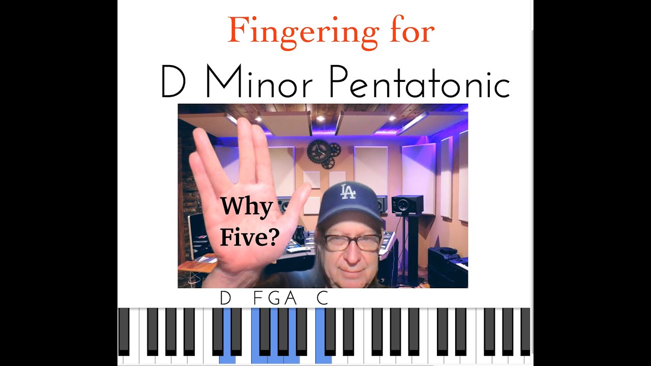 How to finger Pentatonic Scales: Jazz Piano Tutorial