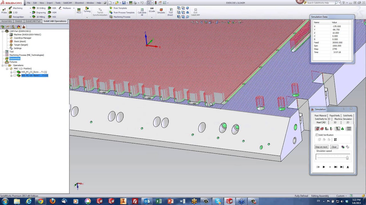 SolidCAM University: HSS — Часть 1