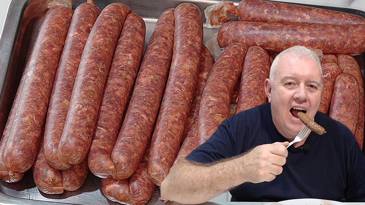 Homemade BEEF SAUSAGES – JUICY Flavourful and EASY to Make