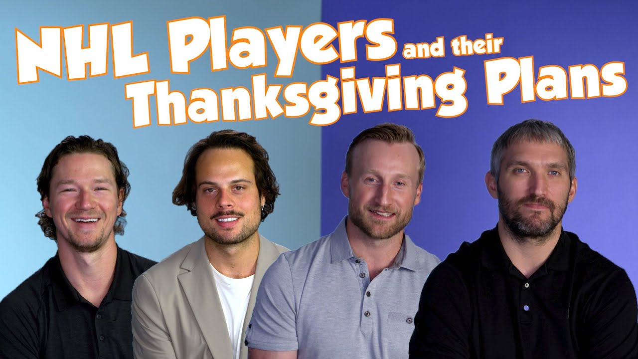 We Asked NHL Players What They Prefer At Thanksgiving
