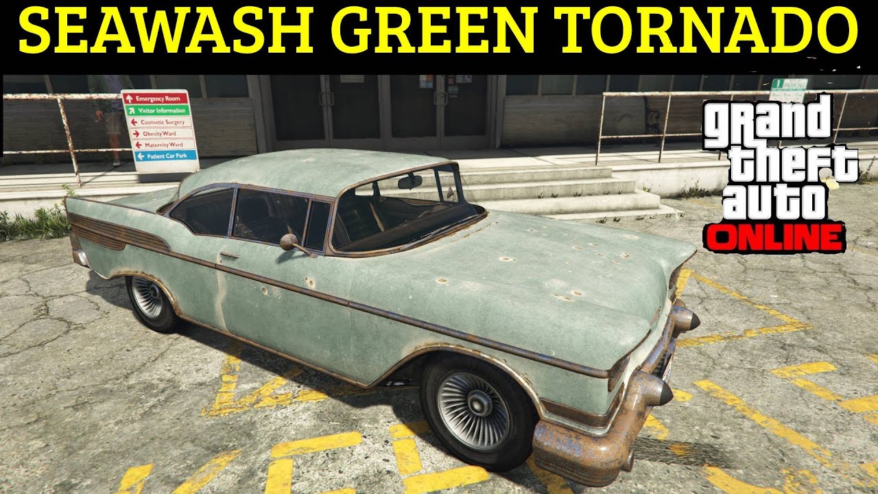 RARE SEAWASH GREEN TORNADO - SANDY SHORES SPOT - Location and Advise - GTA 5 Online