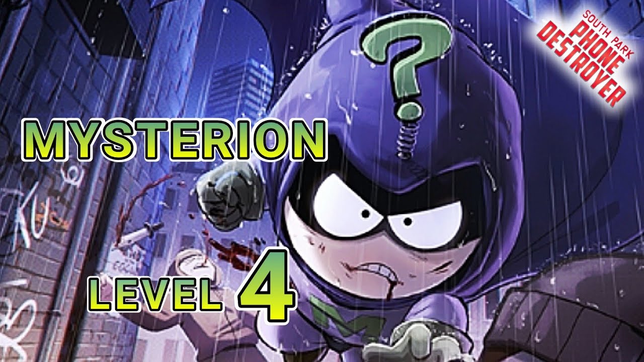 Gameplay Mysterion Level 4 | South Park Phone Destroyer