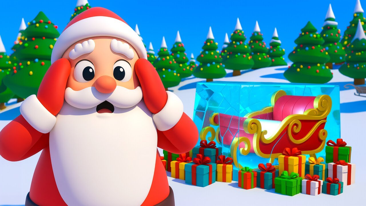 🤖 Especial de Natal: Carros Robôs Encontram o Papai Noel! 🎄 Desenhos Animados Robofuse para Crianças