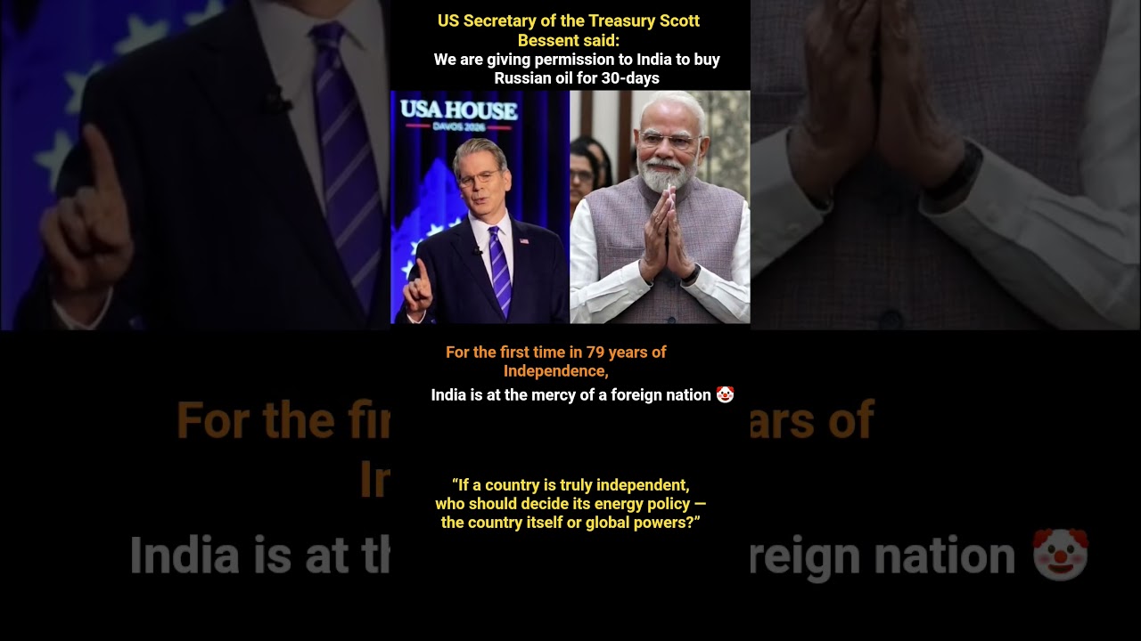 Who Decides India&rsquo;s Energy Policy? India or Global Powers?&rdquo; #shorts #modi #india